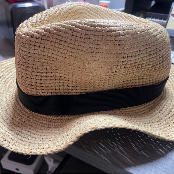 J Crew Packable Raffia Straw Hat - Picture 6 of 10